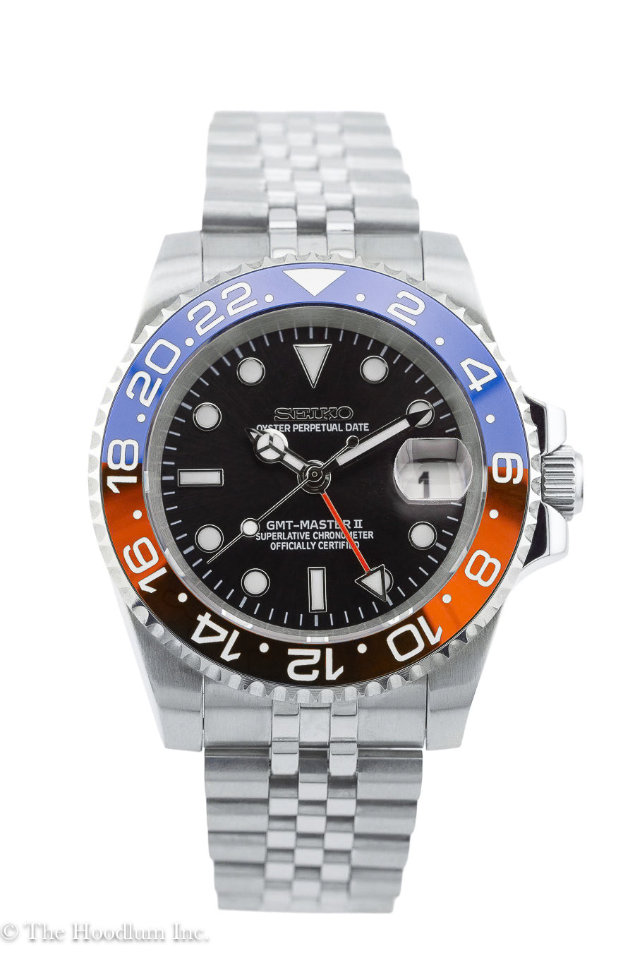 Vintage Pepsi GMT - (Sunburst Seiko Variant)