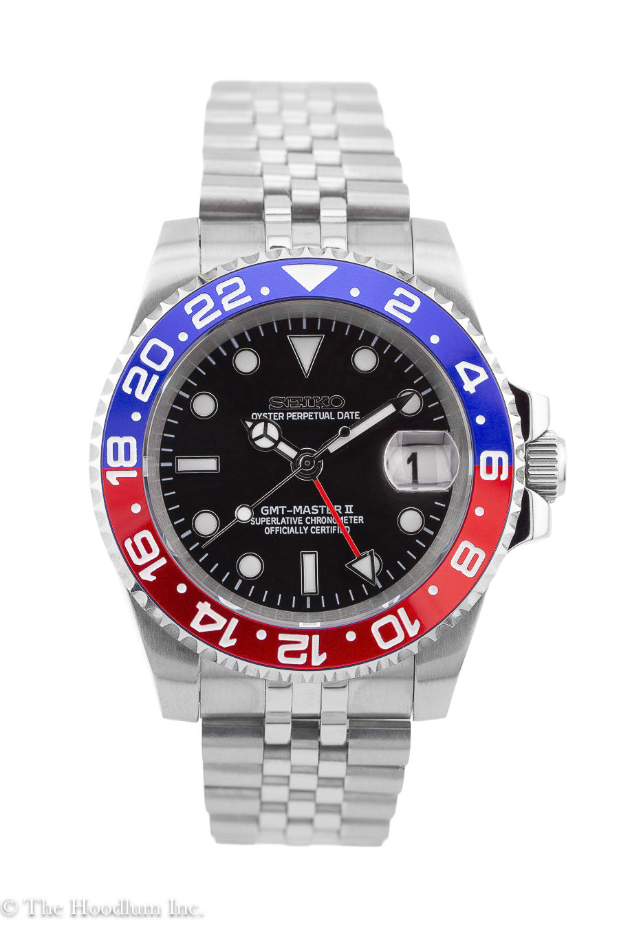 Pepsi GMT - (Sunburst Seiko Variant)